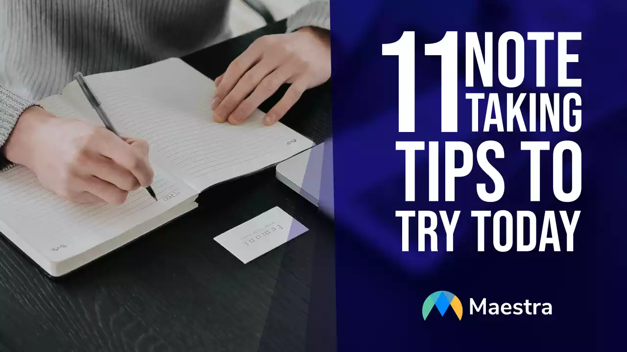 11 Note-Taking Tips to Try Today!