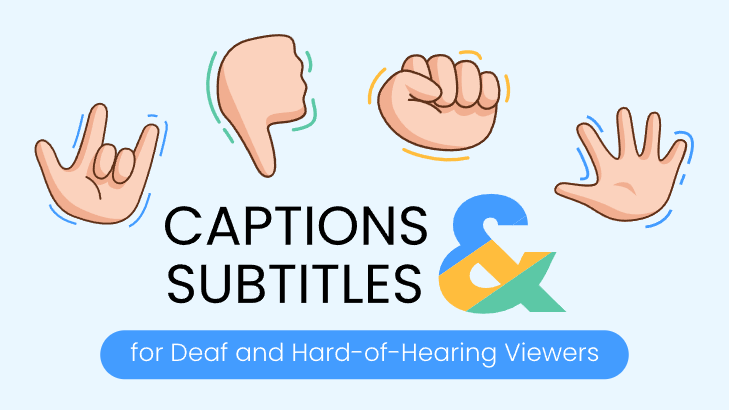 Captions Subtitles for Deaf and Hard of Hearing Viewers Maestra