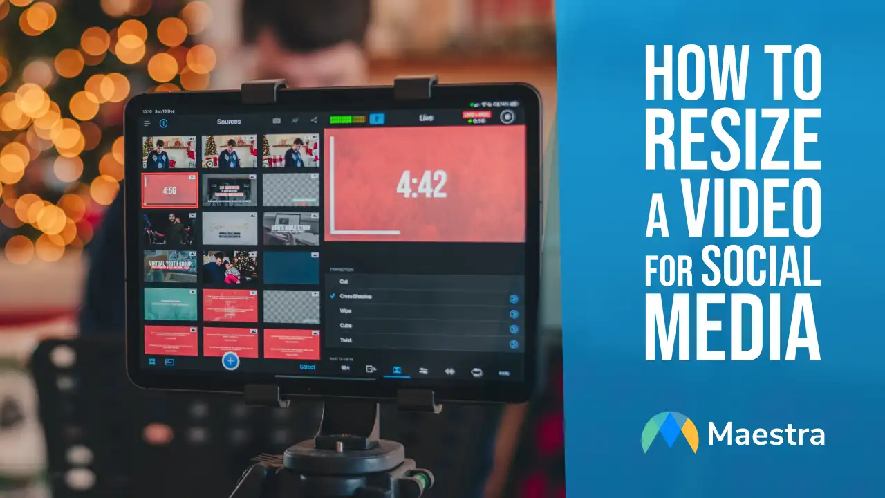 How to Resize a Video for Social Media