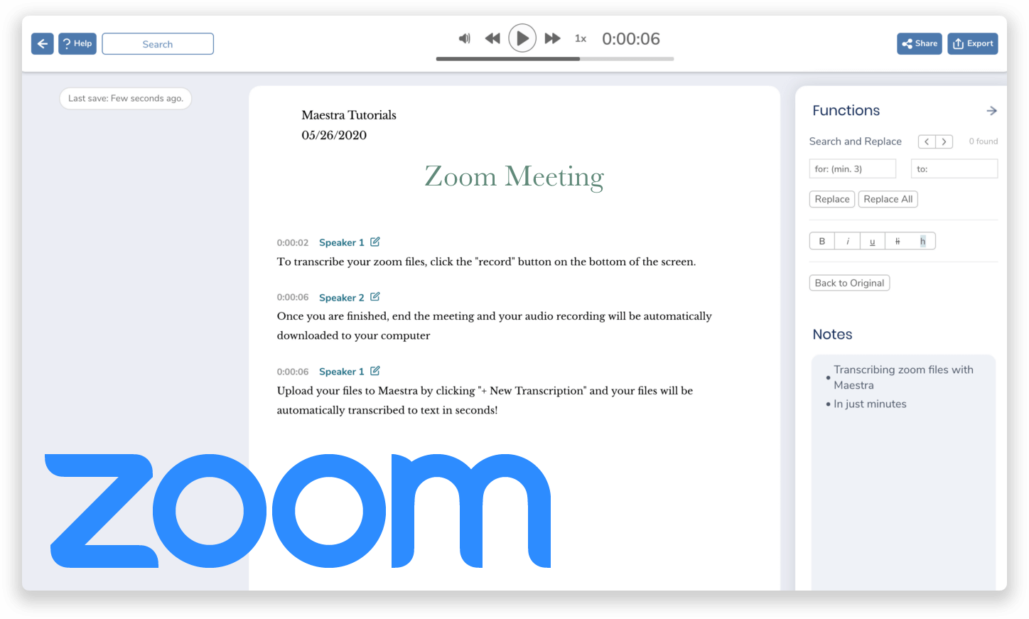 Easily Transcribe Your Zoom Meetings To Text Automatically!