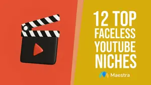 12 top YouTube faceless niches.